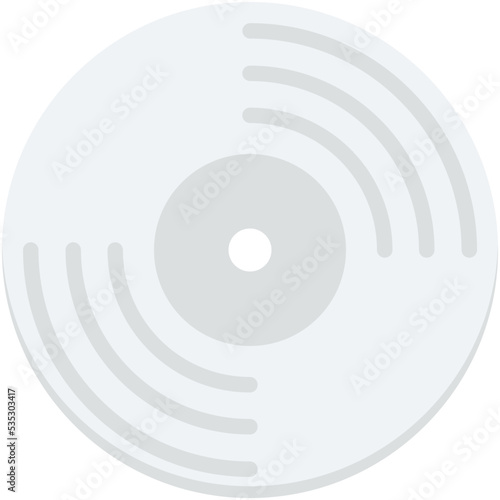 CD Colored Vector Icon