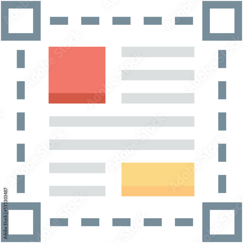 Selection Tool Colored Vector Icon