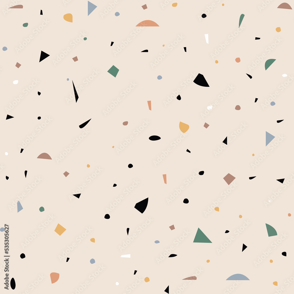 Seamless pattern background with abstract organic shapes, contemporary collage style, pastel colors Seamless pattern background with abstract organic shapes, contemporary collage style, pastel colors