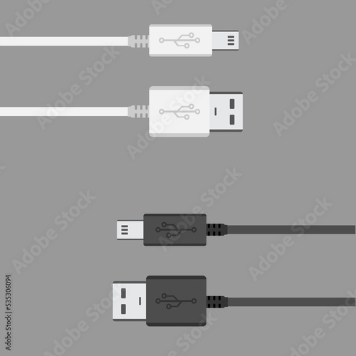 smartphone charger cable jpeg image design. network cable can select to usb in solution management system. jpg illustration
