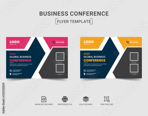 Corporate Business Conference Flyer Design