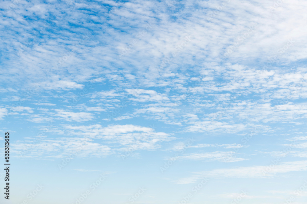 Blue sky with white clouds Blue sky with white clouds
