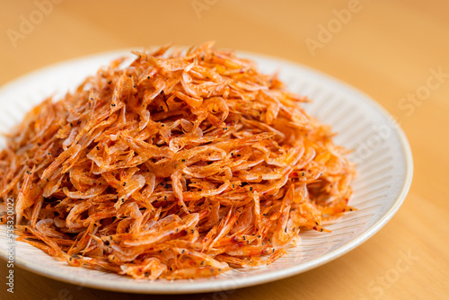 Dried Sergestid prawn in traditional Chinese cuisine