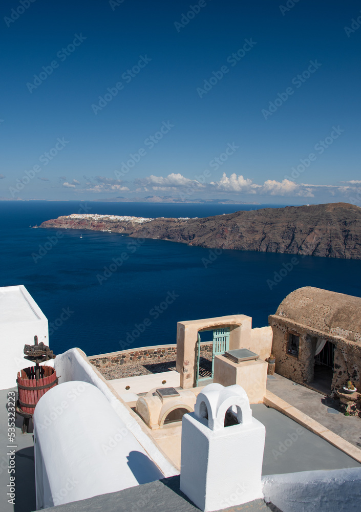 Fototapeta premium Santorin - Voyages