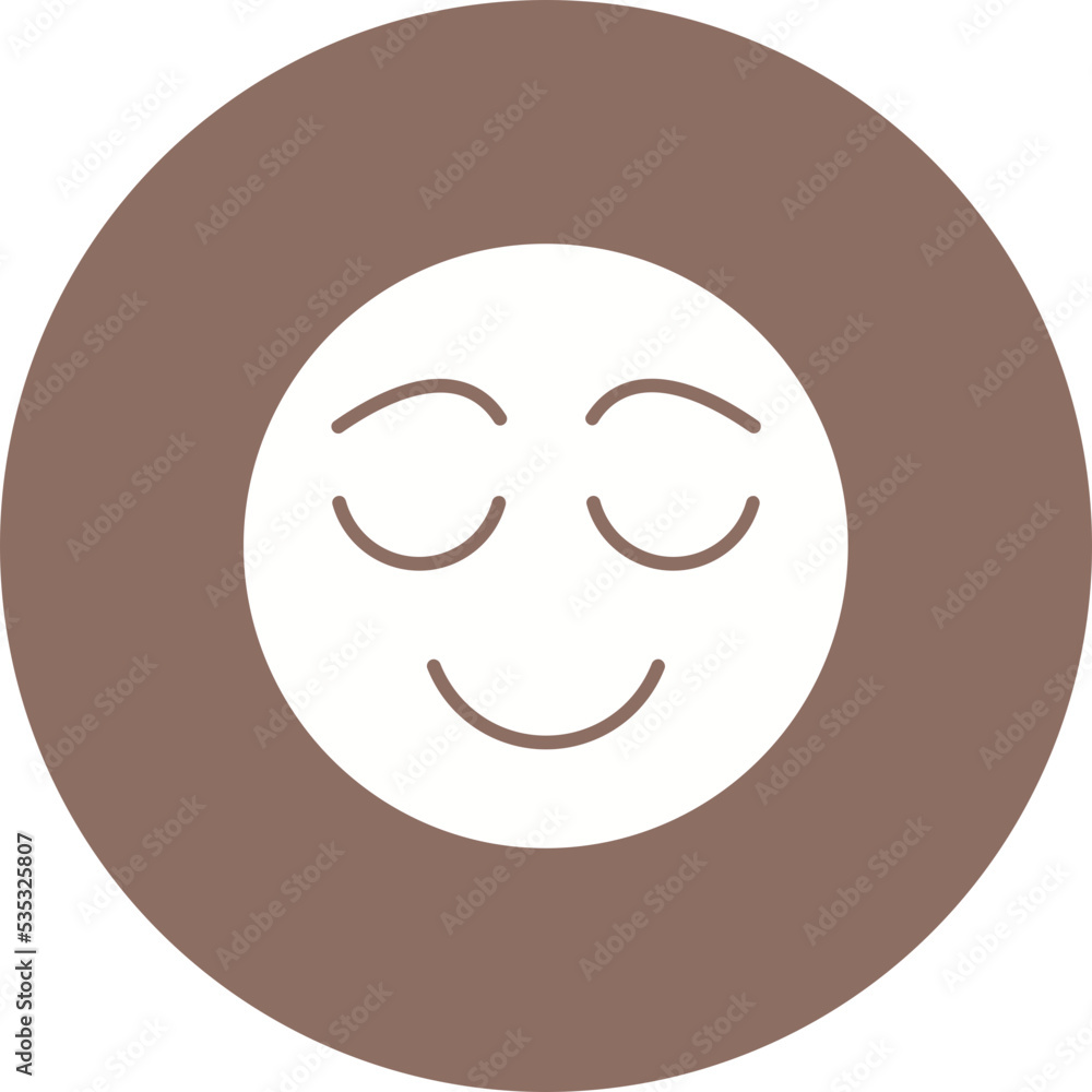 Calm Multicolor Circle Glyph Inverted Icon Calm Multicolor Circle Glyph Inverted Icon