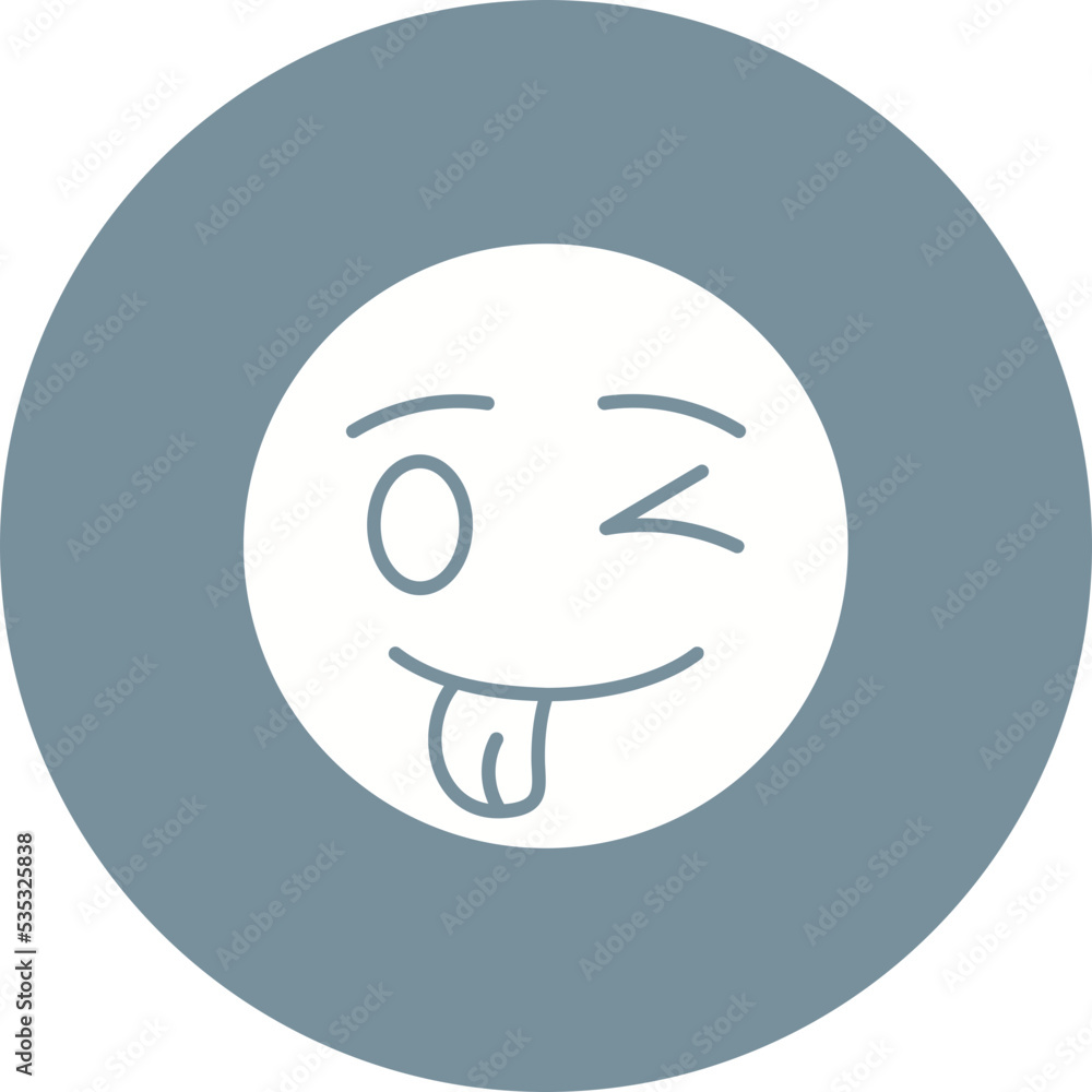 Crazy Multicolor Circle Glyph Inverted Icon Crazy Multicolor Circle Glyph Inverted Icon