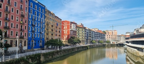 panorama, Bilbao, Baskia, Spsin photo