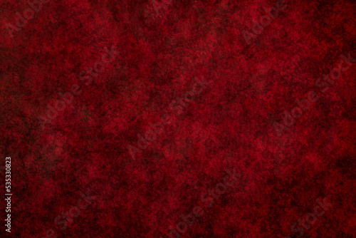 Abstract luxury vintage stucco red background. Use it for studio background or backdrop in products, ads, website..