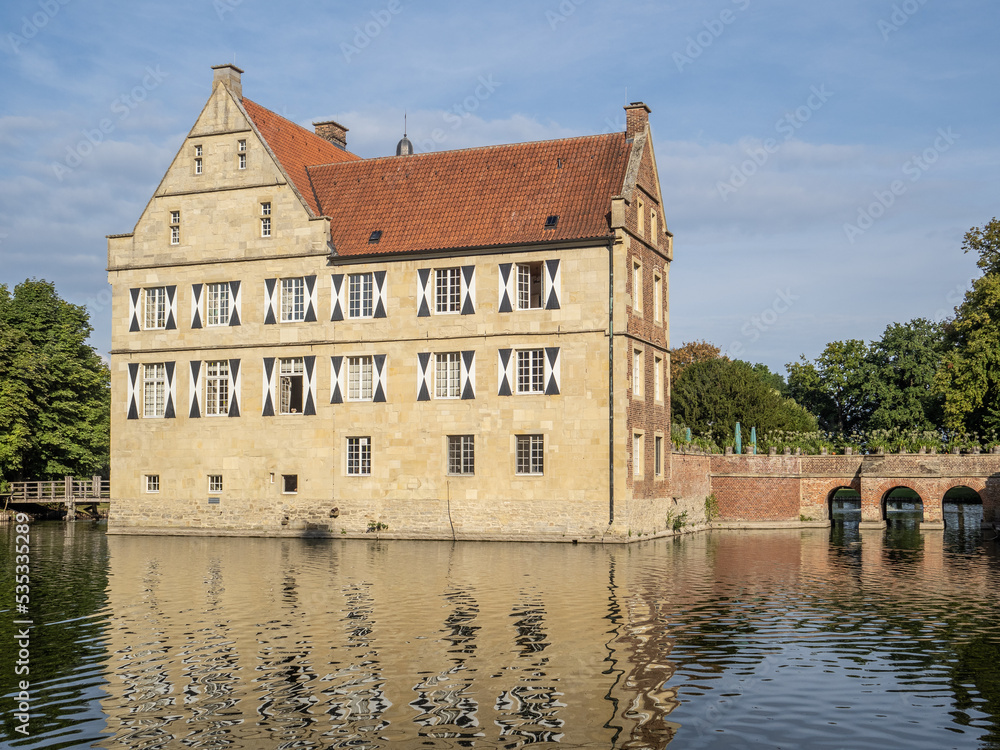 The old Castle Huelshoff in Germany