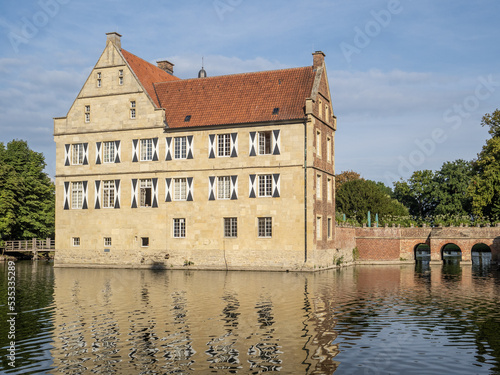 The old Castle Huelshoff in Germany