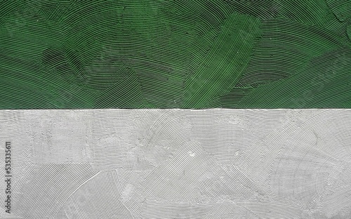 green & white - plaster texture