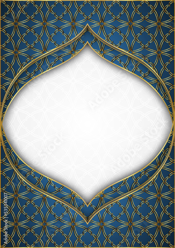 Golden luxury background blank for design.