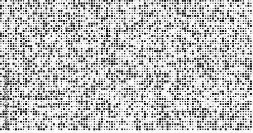 black and white squares pattern