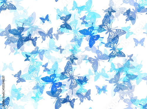 蝶の壁紙（シームレス）