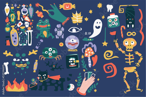halloween gift box cover design