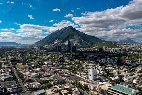 Panorámica del Cerro de las Mitras, Monterrey. México photo