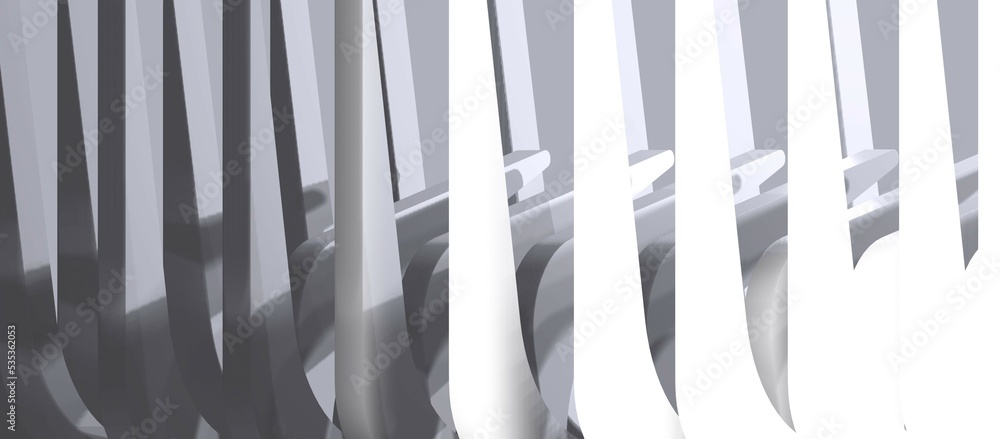Abstract 3D rendering, futuristic building concept, can also be like machine parts, with a gray color combination, very suitable for design backgrounds. Abstract 3D rendering, futuristic building concept, can also be like machine parts, with a gray color combination, very suitable for design backgrounds.