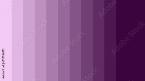 Vector Illustration of color gradient from light purple to dark violet vector. light purple to dark violet color palette background design.