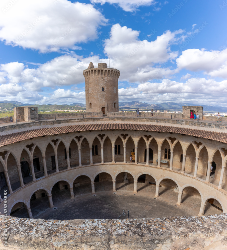 Castell de Bellver | Burg | Palma de Mallorca | Spanien | Panorama