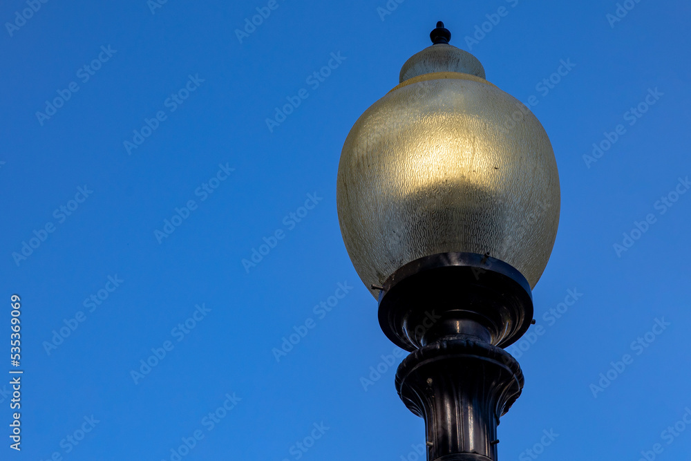 lamp post against sky