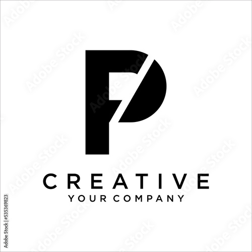 P Letter Logo Design Icon Template Free Download P Letter Logo Design Icon Template - GFXLoad