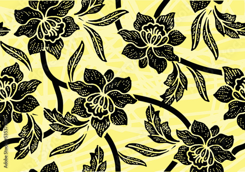Batik Indonesian: is a technique of wax-resist dyeing applied to whole cloth, or cloth made using this technique originated from Indonesia.