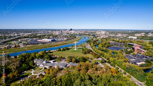 The witches Tower in Dayton Ohio