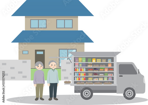 高齢者　移動スーパー