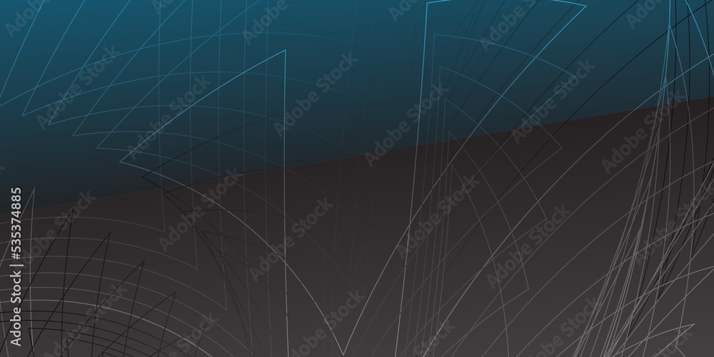 Obraz premium Abstract blue and black background