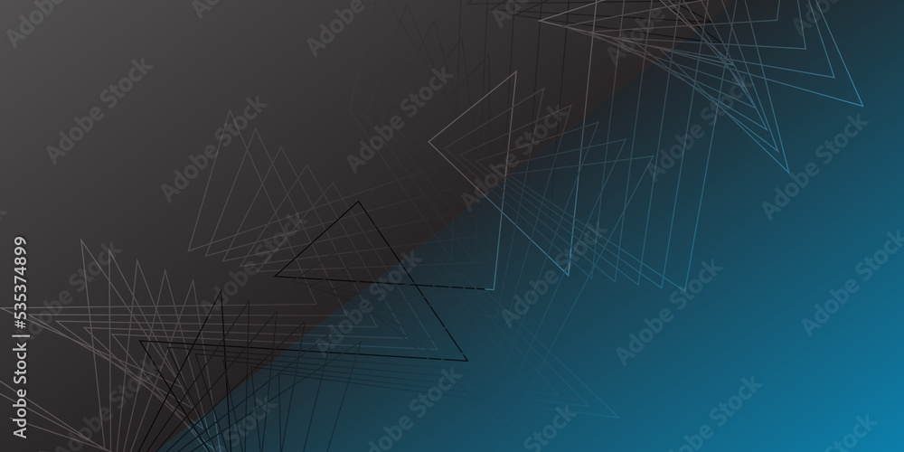 Abstract blue and black background Abstract blue and black background
