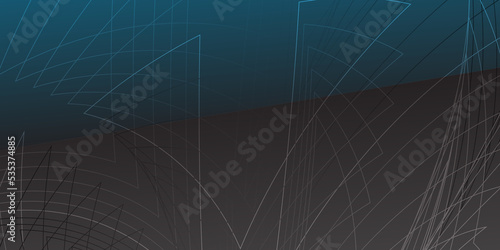 Abstract blue and black background