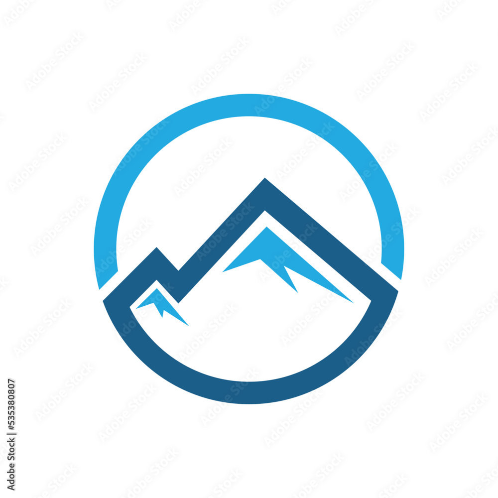Mountain illustration Mountain illustration