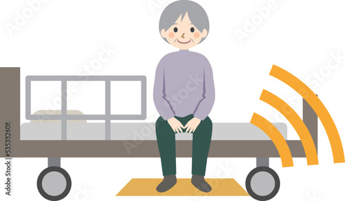 介護施設　センサーマット