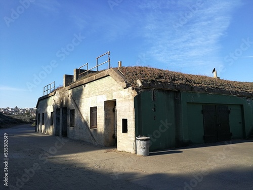 abandoned house in the desert