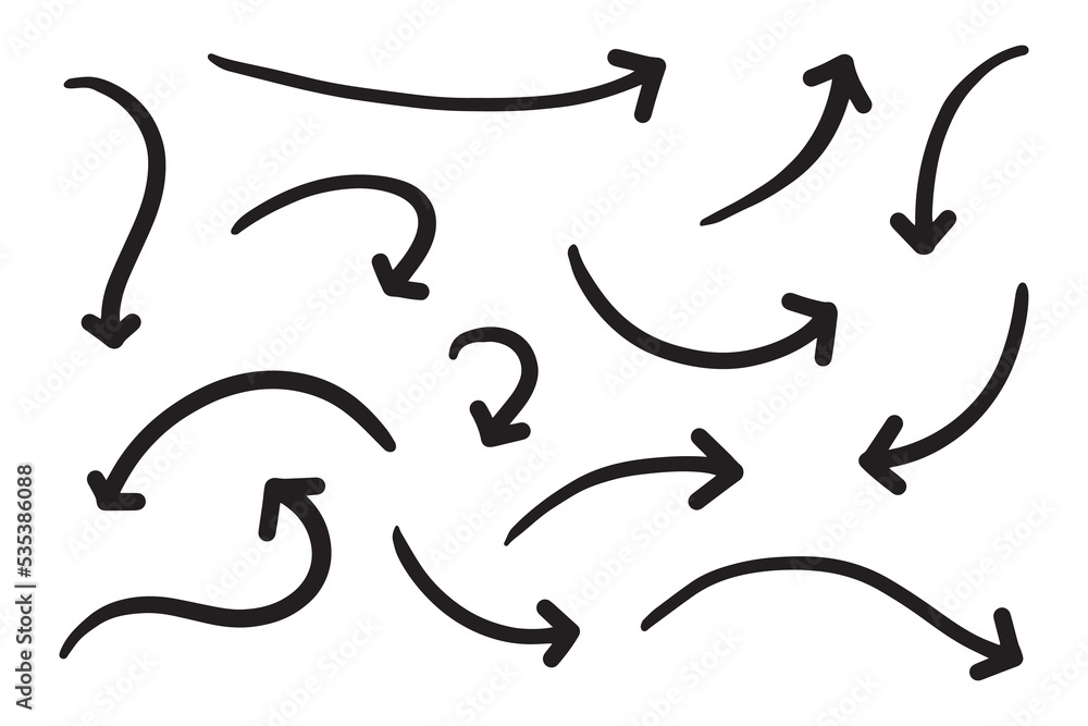 set of arrows set of arrows