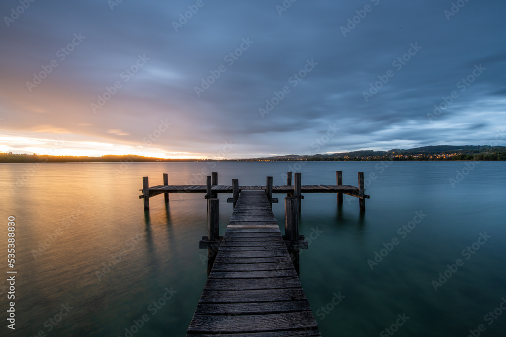 pier at sunset pier at sunset