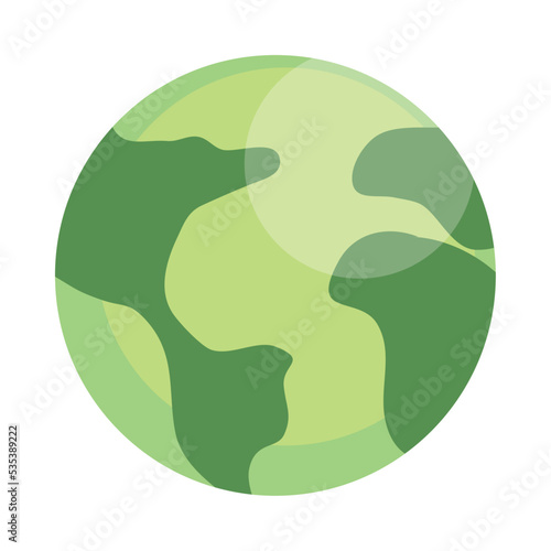 green planet earth