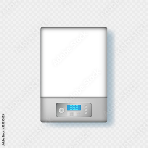 Smart water boiler or heater. Control system for heating water with long service life