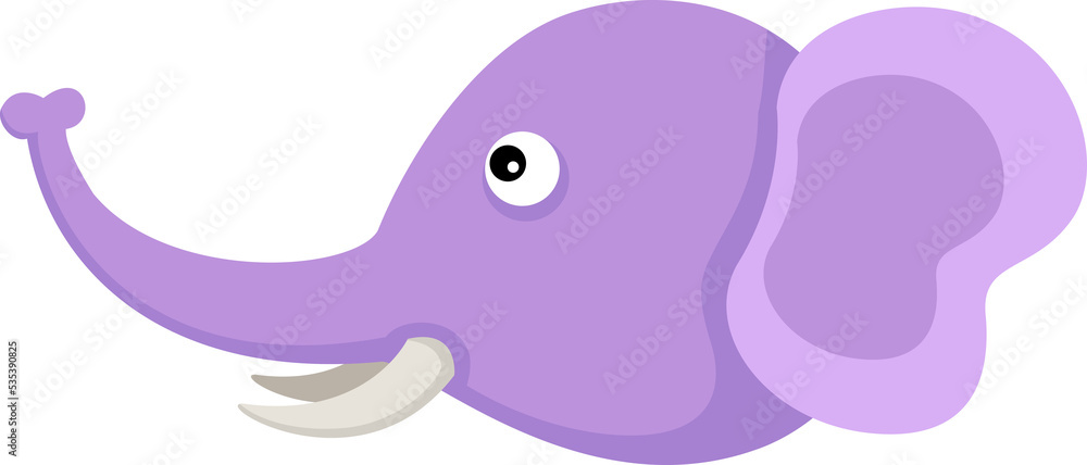 Fototapeta premium Elephant head