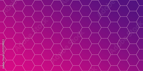 Fraktal Waben Hexagon Wallpaper Hintergrund für Druck und Design