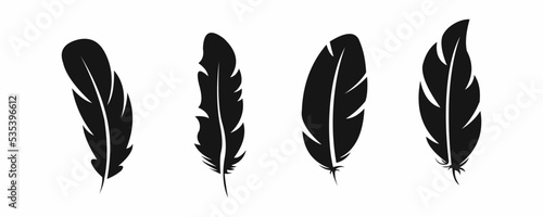 Feather Set Icons