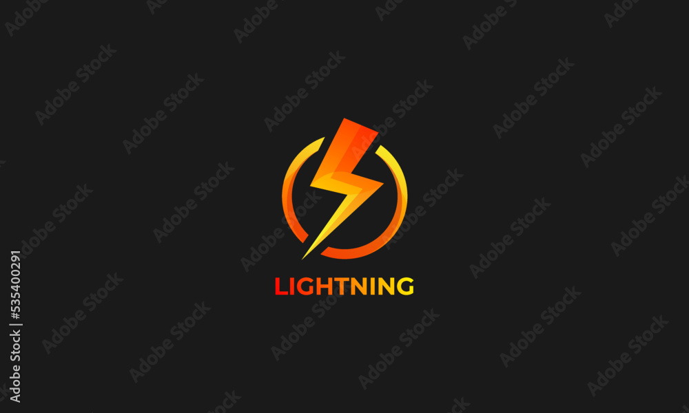 Thunder and bolt lightning flash logo icon template design Thunder and bolt lightning flash logo icon template design