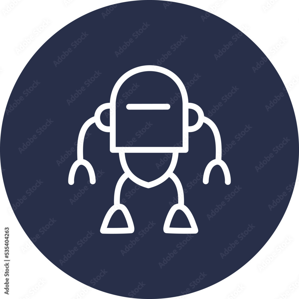 Galaxy robot, illustration, vector on a white background. Galaxy robot, illustration, vector on a white background.