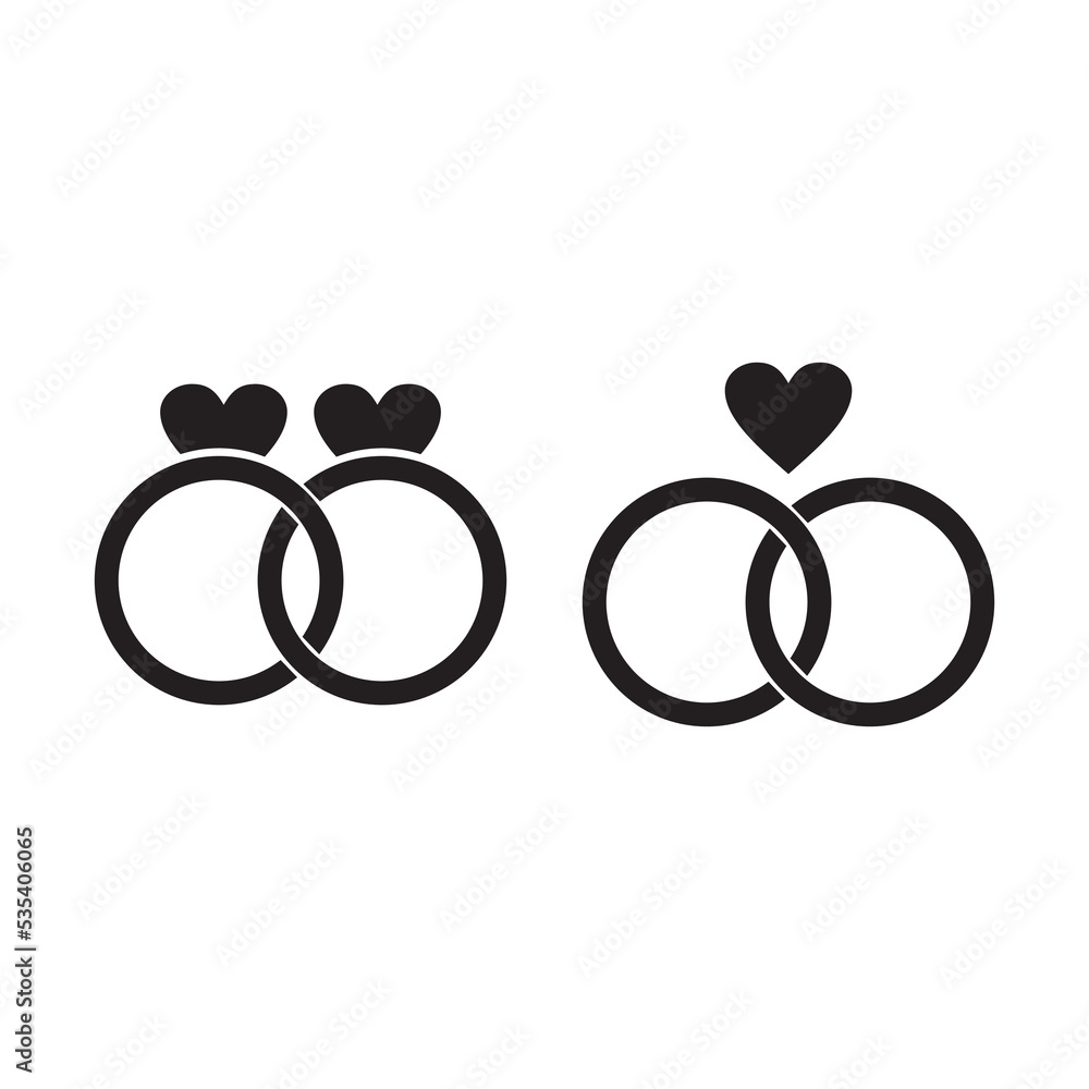 Wedding ring icon vector illustration symbol
Wedding ring icon vector illustration symbol