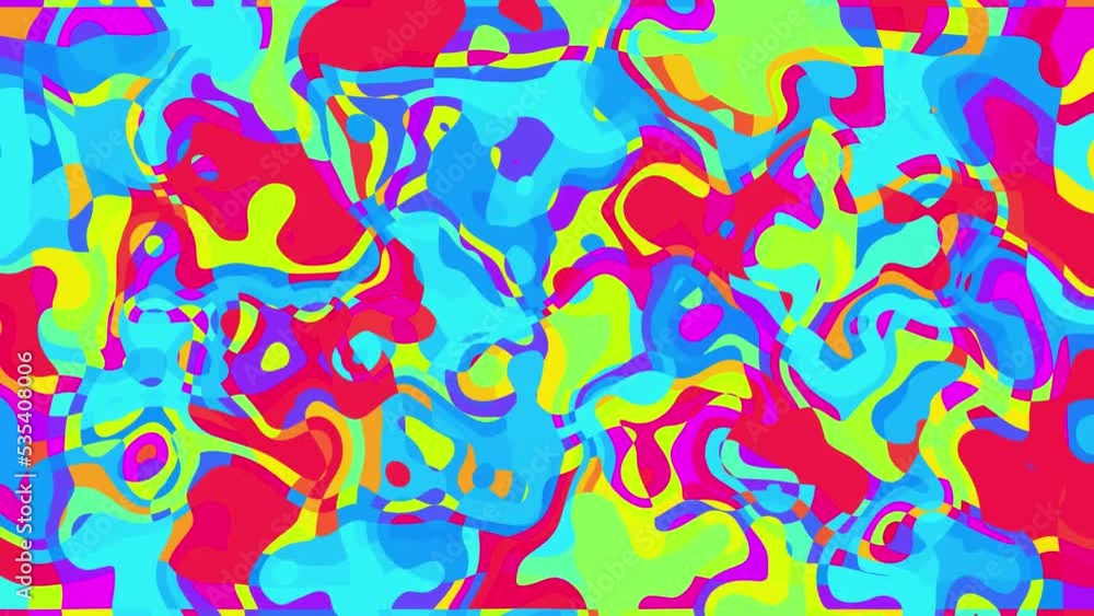 Colorful Trippy Psychedelic Background - Loop Abstract Hallucination Illusion Backdrop V2 Colorful Trippy Psychedelic Background - Loop Abstract Hallucination Illusion Backdrop V2