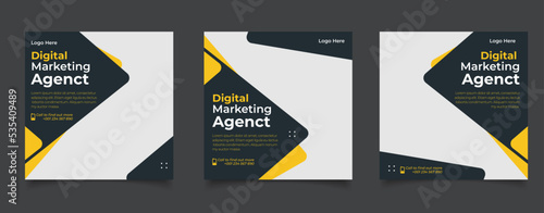 Business digital agency social media banner