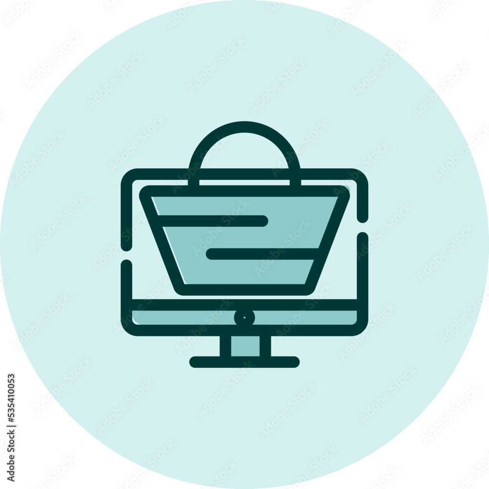 Commercial web, illustration, vector on a white background. Commercial web, illustration, vector on a white background.
