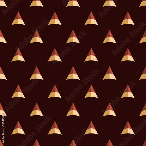 Free Download Abstract geometric seamless pattern with arrows, pointers. Geometric design elements. Brown, beige colors. Color background for fabrics, wallpaper, covers, textile, decoration, scrapbooking. - GFXLoad