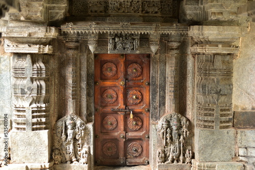 sri sadashivaswamy temple, nuggehalli, karnataka, india, hoysala, historic, religion, shiva, old, architecture, ancient, structure	 photo