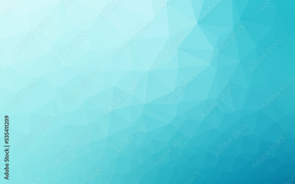 Light BLUE vector polygon abstract backdrop. Light BLUE vector polygon abstract backdrop.
